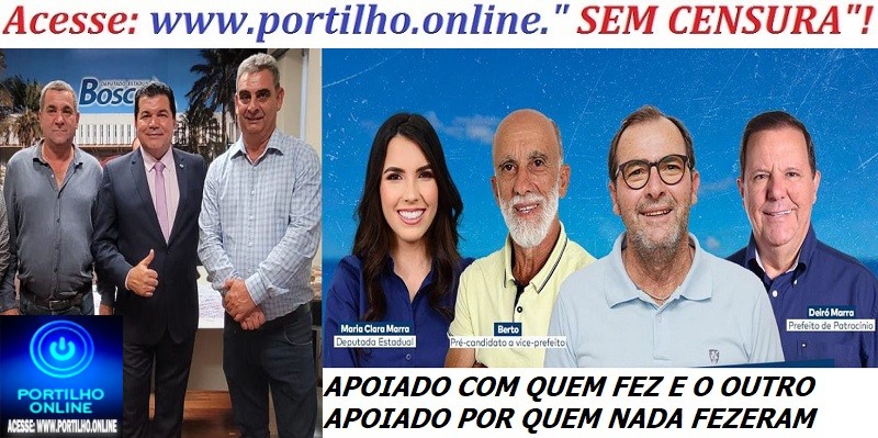 👉❓🕵🔍🤔🤫✍📢🙌😱Não Há Como Comparar! Izael, Apoiado por Quem Fez e Está Fazendo, Contra o Outro “Apoiado” por Quem Nada Fez ou Fará