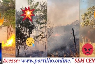 É fogo 🔥 🔥 🥵 🔥💥🚔🚓🔥🚒🚨🚧 Incêndio devasta área de preservação ambiental próxima à UNICERP