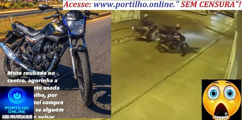 👉🧐📢🚨👺👿🔍🕵🚓👀🏍🚔Vídeo 📷 da motocicleta 🏍 sem ROUBADA!!! Você 🫵 reconhece o ladrão?