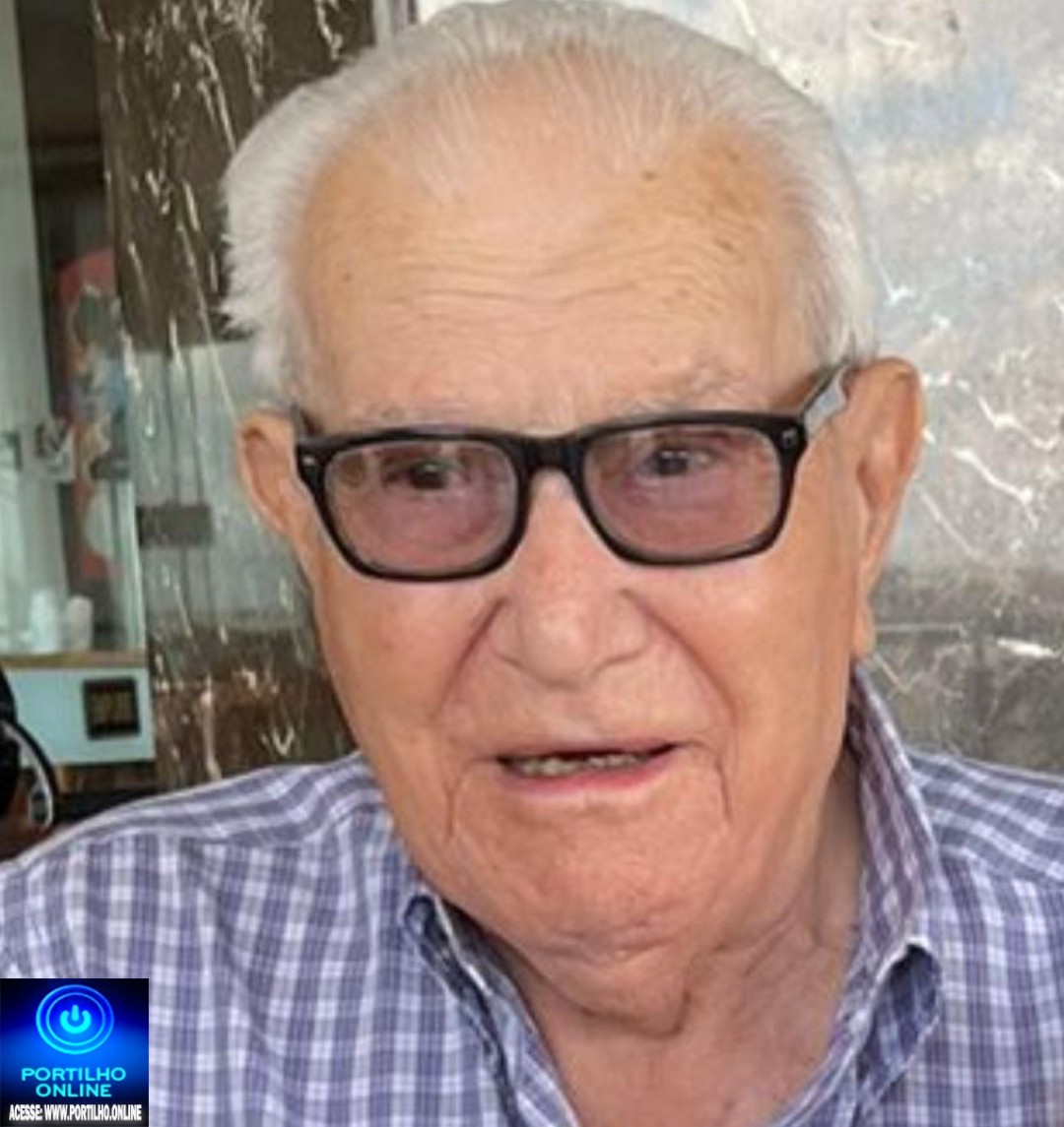 LUTO👉⚰😔🕯😪😭FUNERÁRIA SAO PEDRO E PRÍNCIPE DA PAZ INFORMA… NOTA DE FALECIMENTO E CONVITE.Faleceu em Patrocínio-MG o Sr. Helio Bastos aos 95 anos.