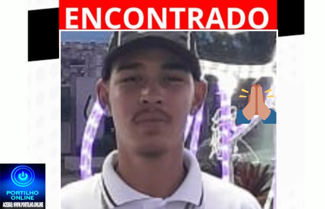 👉🙏🙌👏📢✍👍Encontrado: Carlos Daniel Santana Idade 20 anos