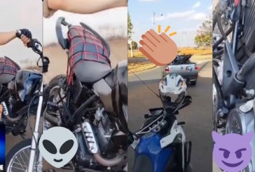 👉📢👺👿🚓🚔💥🚨✍🤙👏👊👊👊👊A POLÍCIA MILITAR APREENDEU UM ” DÁS MOTOCICLETA DO TERROR”! Ainda não é essa a apreendida. Más valeu!