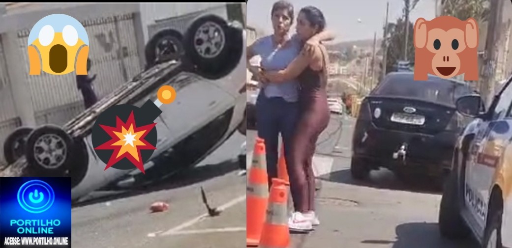 👉 Vídeo…💥🚨🚑🚓🚔🚒😱📢TROMBOSE!!! A tocadora do carro branco ficou com as 4 ” rodeiras pra cima”