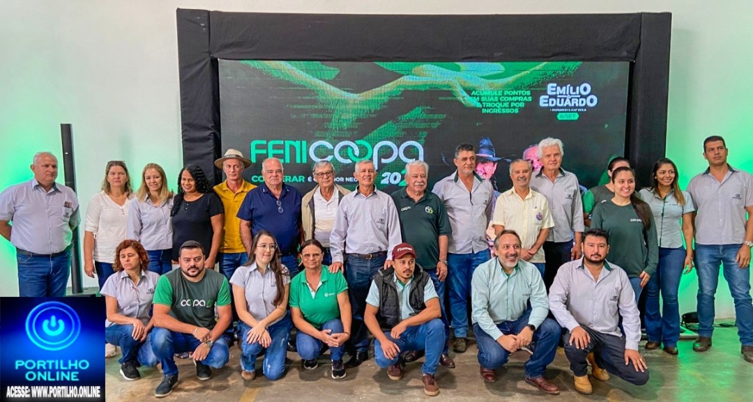 👉📢👏👍✍🙌🎉🎊*COOPA REÚNE IMPRENSA PARA APRESENTAR A PROGRAMAÇÃO FINAL DA FENICOOPA 2024*