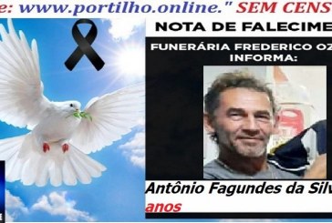 👉 ⚰🕯😔😪⚰🕯😪👉😱😭 😪⚰🕯😪 NOTA DE FALECIMENTO… o Sr: Antônio Fagundes da Silva 57 ANOS .… FUNERÁRIA FREDERICO OZANAM INFORMA…