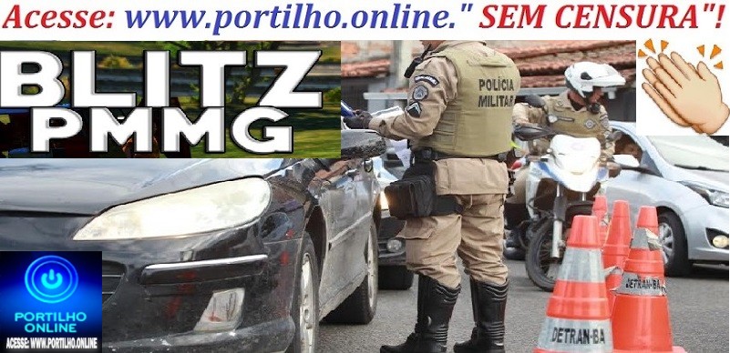 👉🕵🔍👏🤝📢🚓🚔🚧🛑🚦Blitzes da Polícia Militar!!!Portilho quando reclamo das blitz, reclamo dos lugares estratégicos que nossa gloriosa escolhe