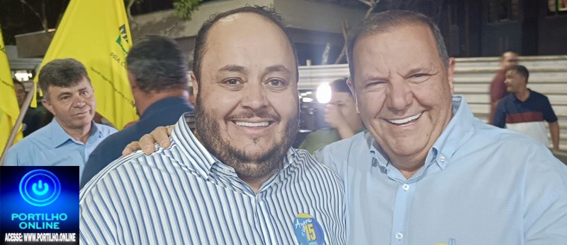 👉📢✍ Em fim lançado oficialmente a candidatura de Wellington Mamazão e Valtinho.