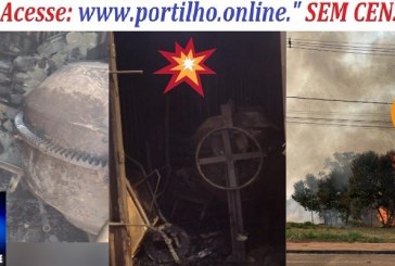 👉💥🔥🔥🔥🚒📢🤔🚓👿🕵🔍👺👹👿Incêndio 🧯 destrói até contêiner carregado vom betoneira carrinhos e destro 40 sacas de cimento