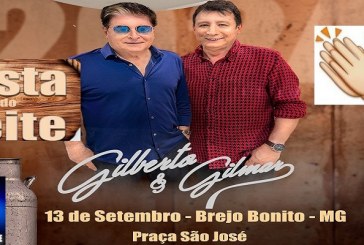 👉📢🙌🤝👏👍🎸🎼🎤🎹🥁🎷Brejo Bonito vai receber a dupla Gilberto e Gilmar!  Dia 13 de setembro – show gratuito!