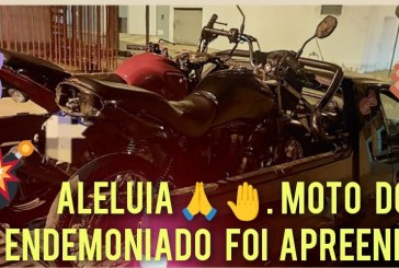 💥👉🚨🚓👊📢👍👏👏👏👏👏👏👏👺👿Motocicleta 🏍 do endemoniado foi apreendida. Tinha que prender esse marginal também