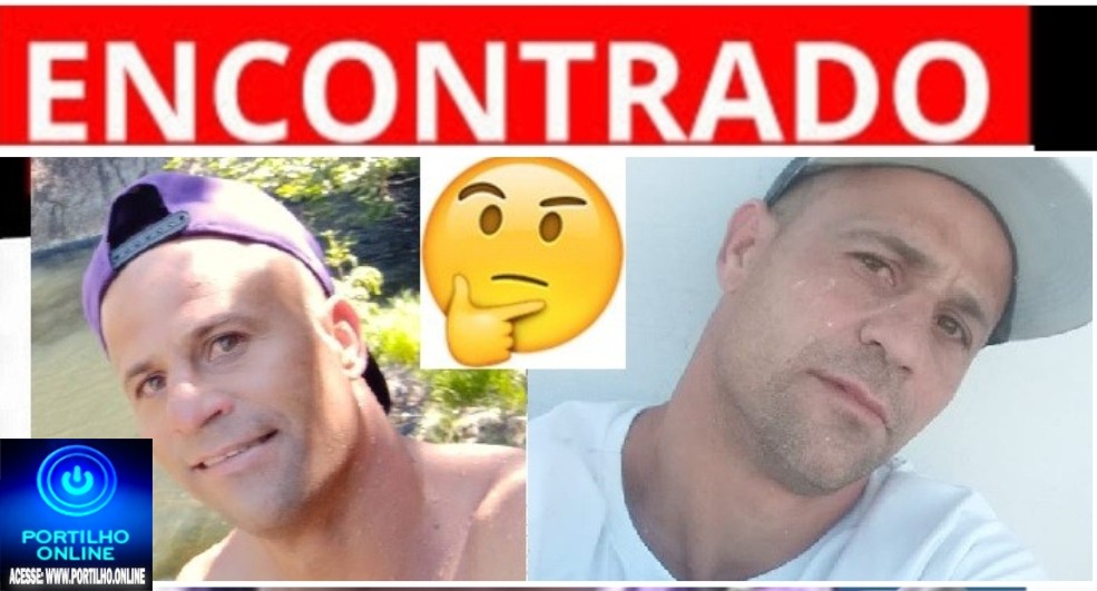 📢👉👀🧐🤔👏👊🙌🙏ENCONTRADO: Júlio César Passatuto, 42 anos