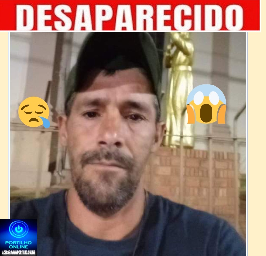 📢👉🕵🔎🚓🕵️‍♀️🚔🚨⚰🕯🙏😳😱🚨🚒🚑 Desaparecido: Renato Barbosa, 40 anos