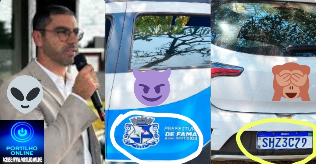 👉👏🤛👀🔍🕵️‍♀️❓👿👺⚖💸💶Carro público sendo usado para levar parentes de preso. Cadê o prefeito Alexandre Eller