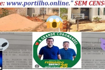 📢👉💵💰💷 🗳 ⚱ 🚨🚔❓🧐⚖🤔Deu BO em Coromandel: uso da máquina pública e doações de caminhões de areia ⌛