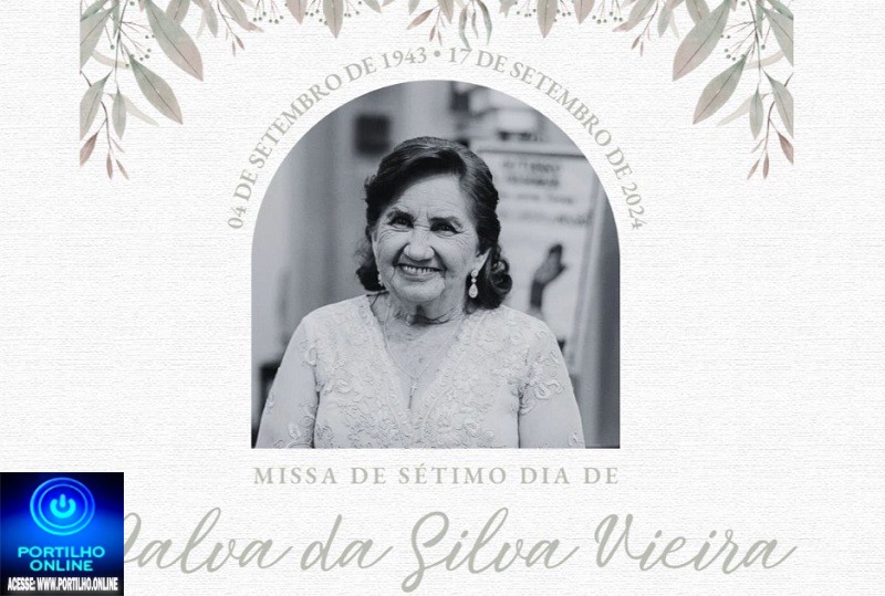 👉📢⛪🕍💒MISSA DE 7 (sétimo)👉🙌😪⚰🕯🙏Missa de sétimo dia! A família da Sra. Dalva Da Silva Vieira, 81 Anos