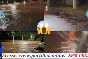 👉📢💦💧👹😳🤔🕵️‍♀️🔍🌧🌧🌧💰💸Avenida Náutica: vídeos mostram alagamento apenas em trecho acima do bairro Mangueiras, ainda em obras