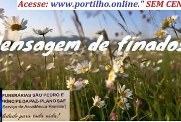 👉🙌💐🍃🌼🌷🌸MENSAGENS DE FINADOS DA FUNERÁRIA SÃO PEDRO E PRÍNCIPE DA 🕊PAZ🕊🕊 … INFORMA…