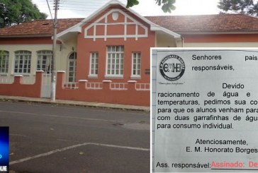 👉📢💸🐁💰👿🕵🔎👀🎤💦💧🌨Escola 🎒🏫 Municipal Honorato Borges: crianças estão consumindo água barrenta das torneiras