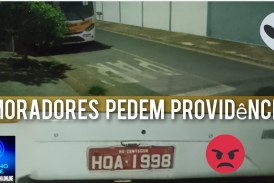 📢👉🗣🚨🚧🛑🚦🚀🚏🚍 atrapalha trânsito e gera reclamações de moradores