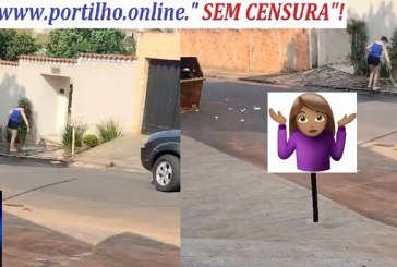 👉🚨❓👀👎⁉💦💧” Maria mangueira” desperdiçando agua potavel! Portilho, olha ai a “Maria Mangueira” desperdiçando agua. Falta de consciência