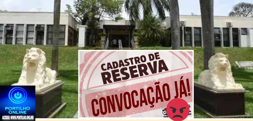 📢❓🎓🗣🕵🔍😢🐁🐀🧐🤝😱😠⚖👉Bom dia !!! Portilho por favor faz uma matéria,Cadastrados na  Reserva e que ninguém foi convocado…