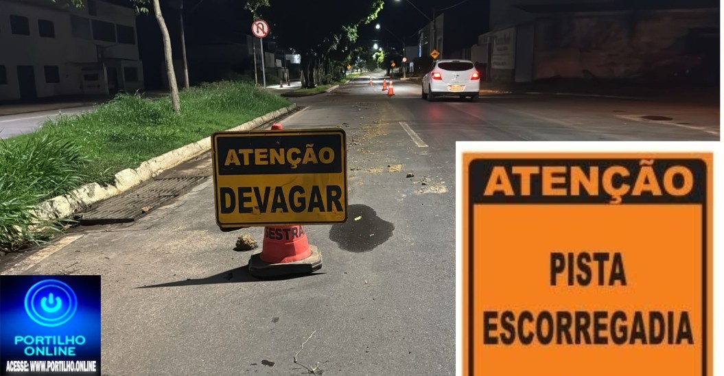 👉📢🕵🔍🐀🐁🚨🚒🚑🚧🛑Atenção motociclistas motorista em geral. Cuidado pista escorregadia. “Bosta e óleo na pista ”!