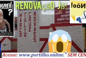 ❓📢🤔RENOVAÇÃO JÁ: Creche Marco Tulio Cruz Novaes) nesta tarde de terça feira dia, 12/11/24, passou por um manifesto solitário para tentar deixar a senhorita Ana Paula no comando da creche.📢