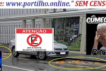 👉👀⁉📢🚨🤔🧐🚧🛑🚦🚏Não estacione, aqui mora o prefeito até o dia 31/12/2024. Após essa data, pode estacionar.”