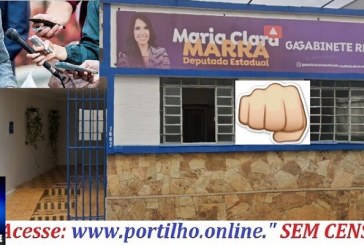 👉 Moiôhhh 😱👿📢🍊👊🎥📽🎤 Deputada Maria Clara Marra tenta ” enquadrar” o repórter do site Portilho.online no dia de seu aniversário!