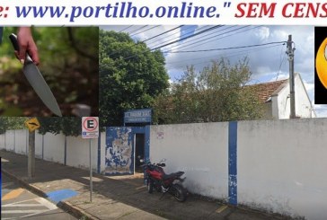 👉📢😱⚖🥊🚓🚨🚒🚑🔪Portilho, Confusão na escola Joaquim Dias, mulher correu atrás dos meninos com faca