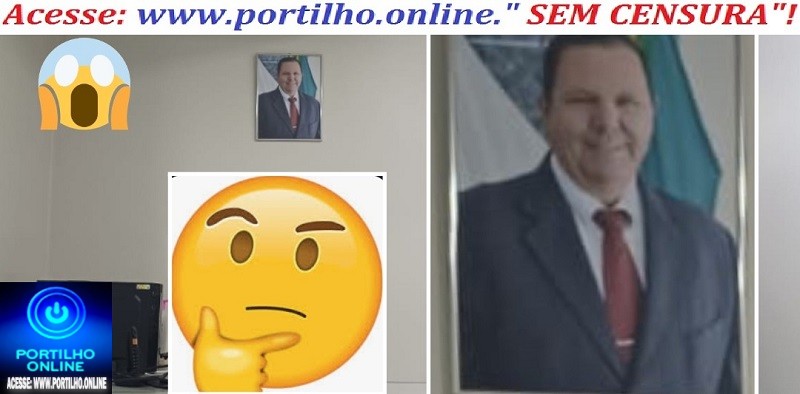 📢😱💀👿👽🔍🤔❓🎄🎅🤡Será que o novo prefeito GB vai esparramar a foto dele em TODAS as repartições publica?