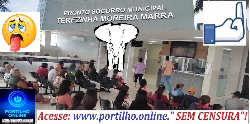 📢❓👀🧐😡🕵️‍♀️🚨⚖🍴🍽😷💊💉 Pronto Socorro “elefante branco” informa…Bom dia Portilho faz uma matéria aí do pronto socorro. O povo está sofrendo muito