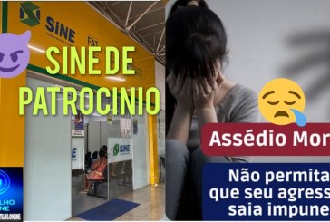 👉⚖😱🗣🔎🕵🔍🧐📢💣👽👻👀🚨🐁🐀😡SINE ” balcão de assédio”: “Portilho o SINE é uma fachada para o menino lá pegar as novinhas”