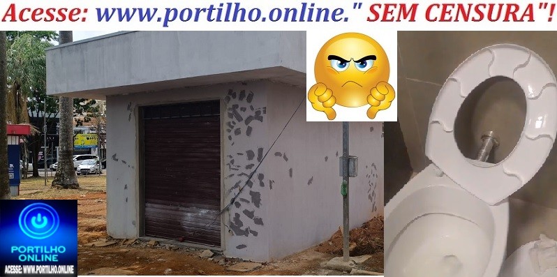 👉🤔🚨🧐😱🔍🕵🔎🐀💸🐭🐺🦊❓🚿🚽🛀Banheiros da Praça Santa Luzia estão abandonados e vandalizados