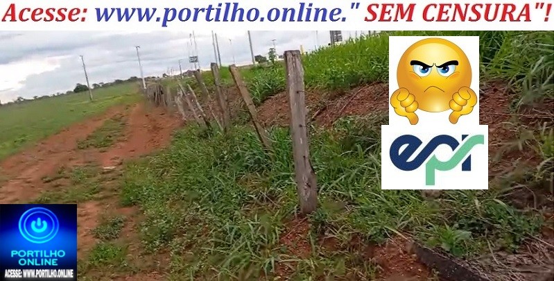 👉🔎🕵🔍🧐😡😱🙄📢🐀🐁🐭EPR Triângulo ▶ 📐 destrói cerca de propriedade rural e se nega reconstruir