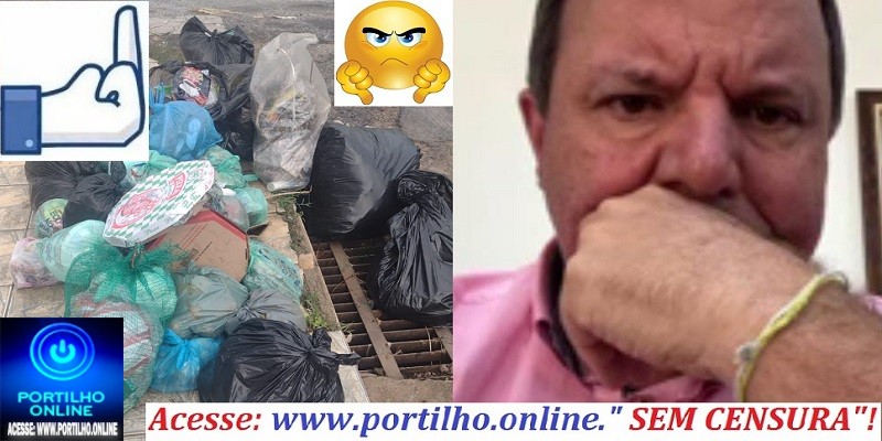 👉📢🤬🤢🤧🤮🚨🔎🕵🔍🐺🐁🐭🐀A atual administração está castigando tanto os patrocinenenses que até o lixo não é mais recolhido.