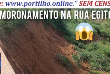 📢🕳👊😡🐁🐀🐭😱👹👽👀Desmoronamento no Bairro Nações Preocupa Moradores da Rua Egito