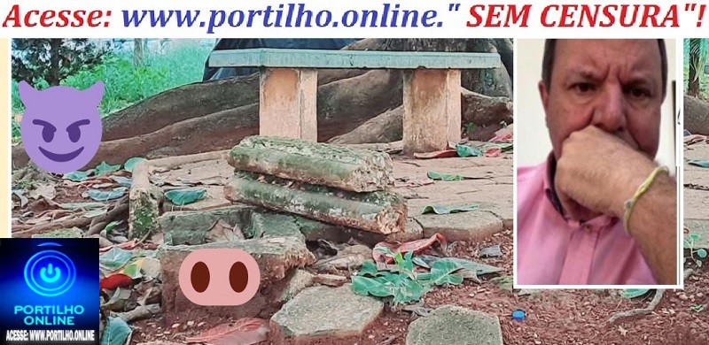 👉 Fuçou na Praça 📢👎🐭🛌🐀👿👺👿👻Praça da Santa Casa está abandonada pelo último ” $u$piro do coronel mentiroso”