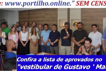 👉🗣🔎🕵🔍👏👍🤝📢😱👀APROVADOS E NOMEADOS! Confira a lista de aprovados no vestibular de Gustavo e Maurício.