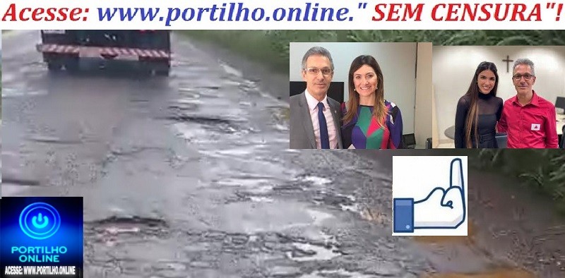 👉📢👿😡💩🕳🕳🕳🚨🐀🐭👎👎MG-230: Está exatamente igual à cara do governador Romeu Zema e das deputadas por Patrocínio, Greyce Elias e Maria Clara Marra.