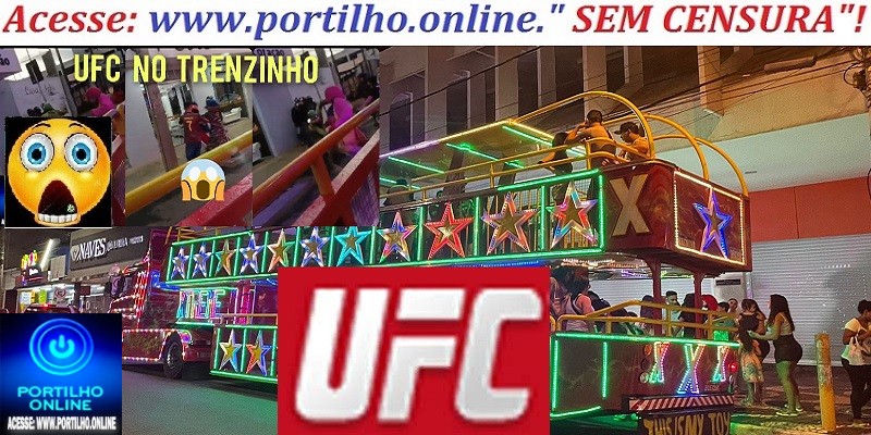 👉📢👀🔍🕵🔎⚖🚨🚔🚂UFC no trenzinho. Traumas na vida dás crianças