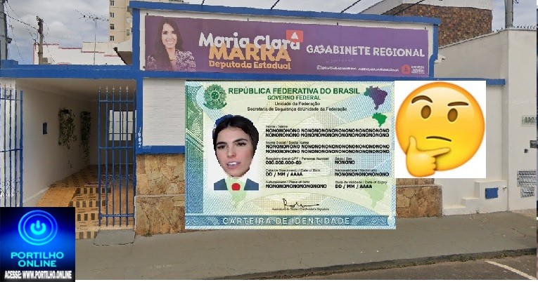 👉🗣📢🤔👎👎👎😠😱🔍🕵🔎👀👎A Deputada MCM nem isso consegue resolver??? Bom dia, Portilho! Tudo bem? Portilho, faça uma matéria sobre a carteira de identidade.