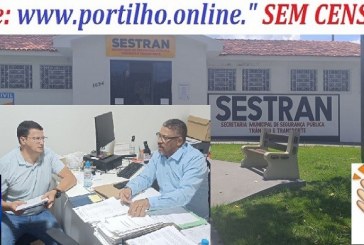 👉📢👏🔍🕵🔎🚨🚔🚓👀🗣👍Serra do Salitre: SESTRAN Recebe a Visita do Secretário de transito e transporte de Serra do Salitre RICARDO SANTOS