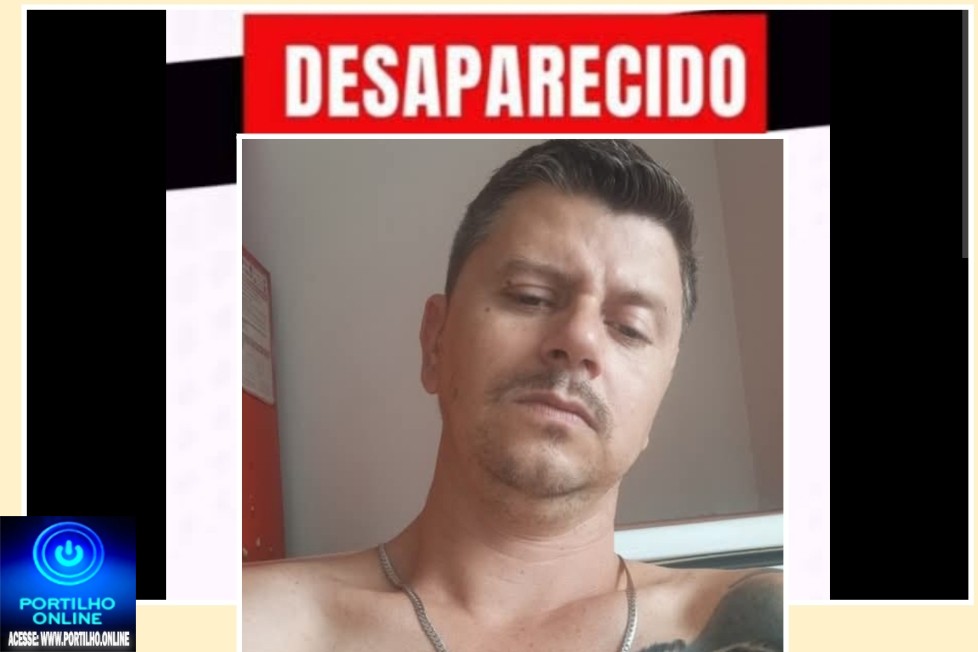 👉🔎🕵️‍♀️👿🚨😱🚒🚑🚓🚔🧐🙏Desaparecido: Fabio Esteves de Paula, 37 anos’.