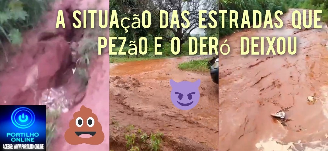 📢🕳👎🚧🚨🐁👺🐀🐭👊Portilho olha a situação das estradas na roça q o pezão e o deró deixou