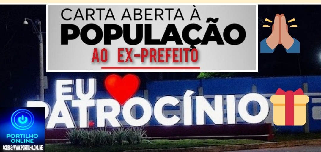 👉👊✍📩📨🐀🐭Carta Aberta a população , e ao Ex-Prefeito Deiró