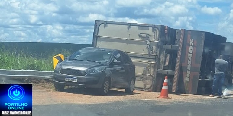 👉😱🚨🚔👀📢🚓🚒🚑Partilho boa tarde posta aí pra nois sobre essa carreta tombada