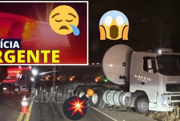 Atualizando o ACIDENTE…📢🧐🚒🚑😱🚔🚨⚰🕯😪 ENVOLVENDO CAMINHÃO BITREM!!! O MOTORISTA ESTÁ ENTRE ÀS FERRAGENS DO VEÍCULO NA BR- 365!!