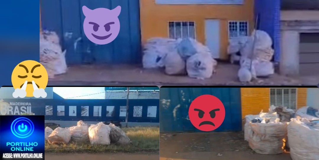 📢👉😡😠💩🤬🤧🤢🤮💩⚖🚨👀Oi Portilho joia queria reclamar de um barracão de reciclagem aqui no bairro Carajás.