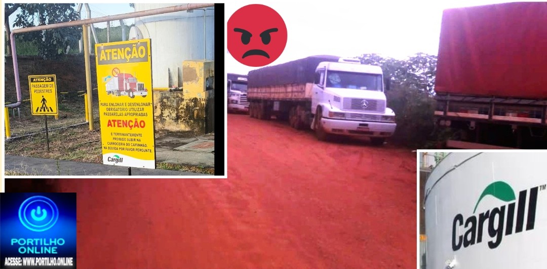 👉😡👿🤬📢🗣🗣🤠🚛🚜🚛🚚Fala Portilho Boa noite…Quero fazer uma denuncia anônima sobre a Cargill